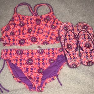 Justice Bikini with Sandals
